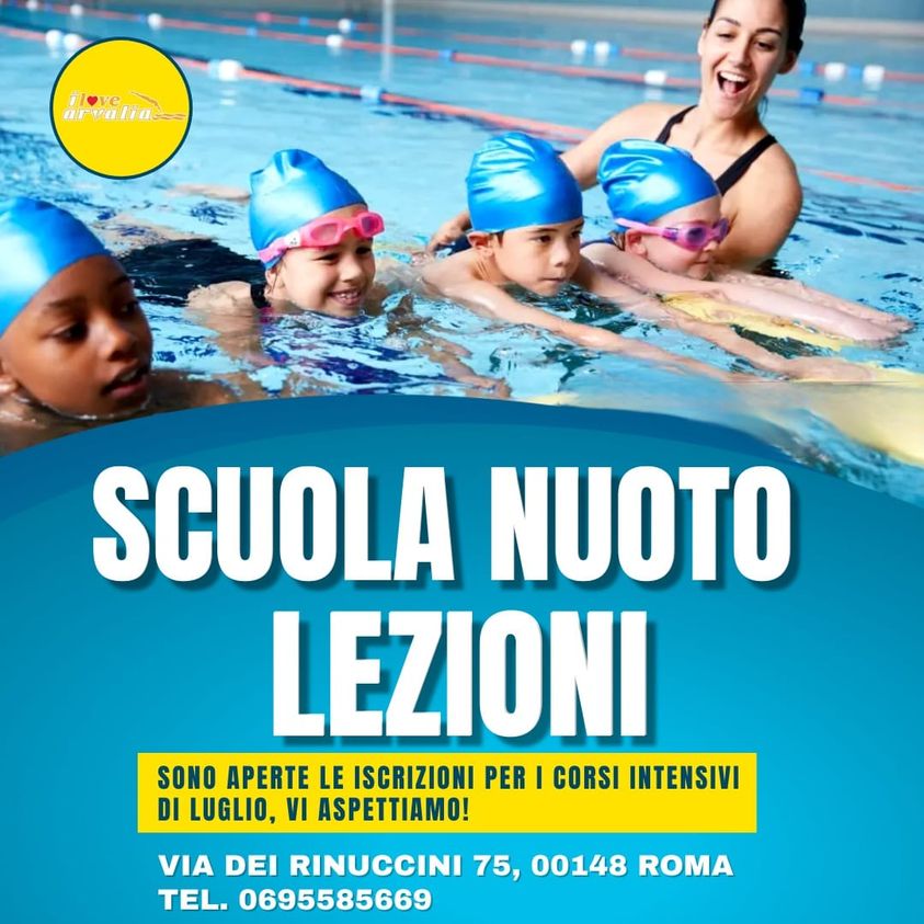 Corsi intensivi di scuola nuoto